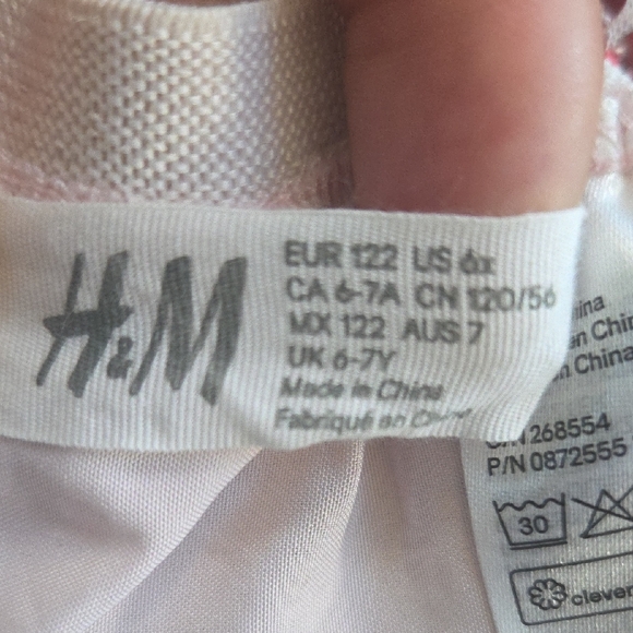 H&M Multicolor Striped Sequin Skirt - Picture 6 of 7